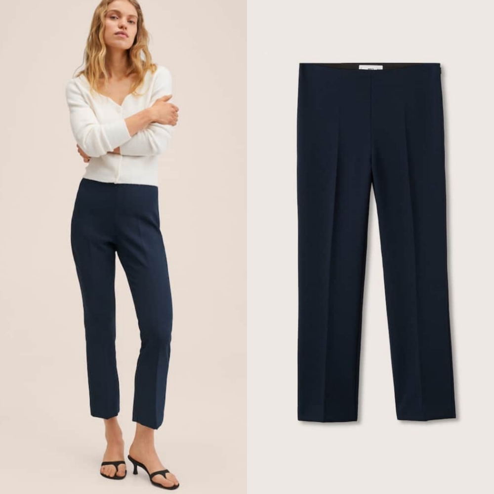 🔥Last 2🔥MANGO Flare crop pants